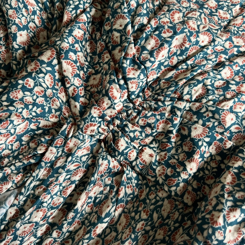 Long Sleeve Floral Romper